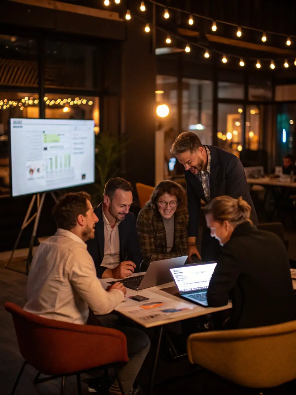 A dynamic workshop setting at the Innovation Summit UK, where participants are actively engaged in a hands-on session, collaborating and learning new skills.